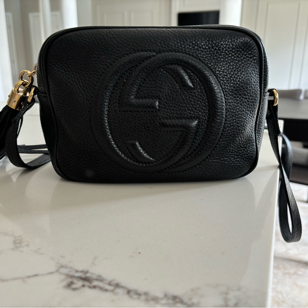 Gucci Soho disco bag. Black.